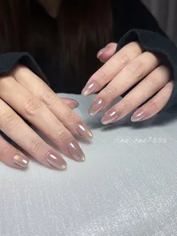 🪞🐱/ハンド💅マグネットカラー➕ミラーネイル【新規の方オフ無料🆓】