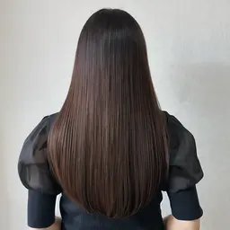 【⭐️艶髪クーポン⭐️】艶髪ストレート＋カット