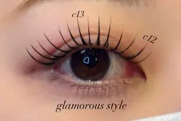 LEDエクステ　フラットラッシュオフ無160本　オフ有140本