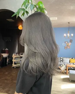 ケアカラー＋トリートメント＋プチスパ付き