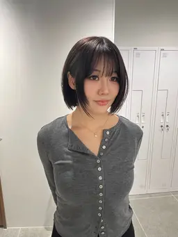 〖ご新規様限定〗🌷似合わせボブカット+ダメージレスカラー+ケラチン配合ツヤサラトリートメント🌷