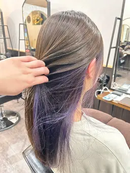 3回目まで特別価格‼️〖🫧🎀イヤリングカラー +うるつやトリートメント🎀🫧〗※ケアブリーチ込み