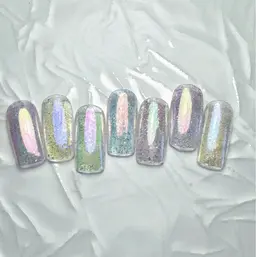 フットネイル　親指アート込み🎨