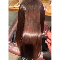 〚✨1番人気ストレート✨〛酸性ストレート＋カット＋ダメージ補修3stepトリートメント🩵🪽