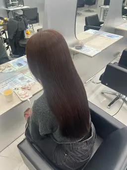 【🍀クリスマス限定🍀】ダメージレスカラー/韓国風ヘア/透明感カラー/艶カラー/韓国風ワンカラー+トリートメント