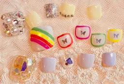 ⭐️フットネイルやり放題コース⭐️画像持ち込みOK🙆♀️✨