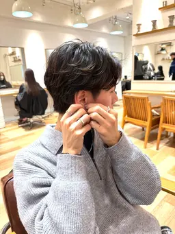 【大学生限定men's cut】cut ＋炭酸シャンプー🧼