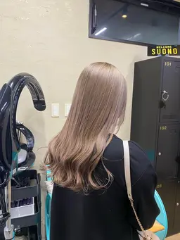 ケアブリーチ1回＋フルカラー＋トリートメント¥18000→¥16000