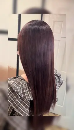 ✨️期間限定カラー✨️❤️‍🔥艶ヘアカラー【ワンカラー】＋スチームトリートメント