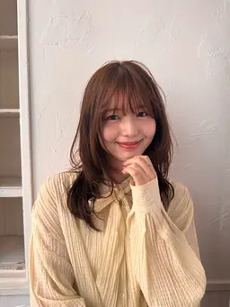 (U30)レイヤーカット+カラー(トリートメント付き✩.*˚)