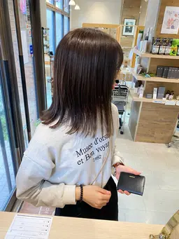 《お得なセットメニュー🧣❄》カット✂️➕ワンカラー➕4ステップAujuaトリートメント💎