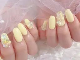 長さだしワンカラー/パーツ2個自由☆6000円