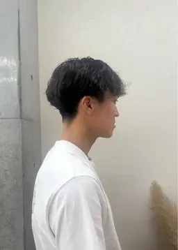 【メンズパーマ】メンズカット×ツイストスパイラルパーマ