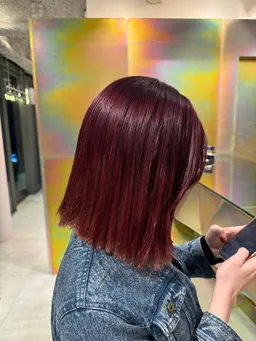 【期間限定】🍒ブリーチ無しダブルカラー🍒