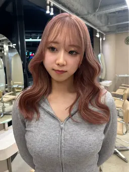 ‪☆minimo限定‪☆【リタッチブリーチ🎀(幅3cm以内)➕カラー✨️】