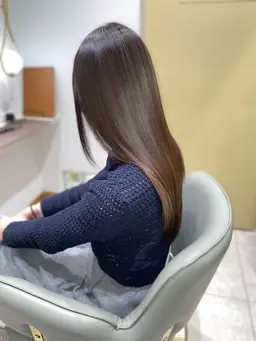 【髪、整う🪞】自然なストレート×やわらか質感の髪質改善🌸