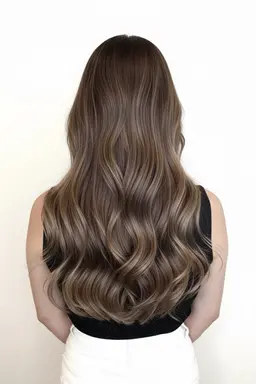 カット+白髪ぼかしハイライト+髪質改善トリートメント