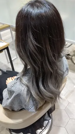 カット＋グラデーションオンカラー＋アミノ酸トリートメント