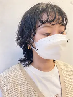 ❤️カット & ニュアンスパーマ&頭皮マッサージ❤️