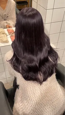 【💟新規限定💟】 ラベンダーワンカラー➕ヒアルロン酸トリートメント➕炭酸泉spa🐰🪻¥3,300