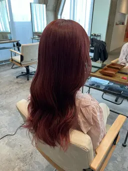 【💕✨暗髪卒業‼︎ブリーチなしダブルカラー+カット✨💕】