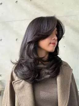 モデルクーポン🌞レイヤーカット➕透明感カラー➕ケアトリートメントSNS記載OKな方(20歳​〜​30歳まで方のみ)