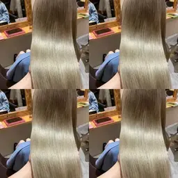 【🔶ダブルカラー🔶】デザインカット＋つやつやWカラー+3step Aujua✨