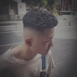 【カット＋アイロンパーマ】