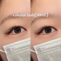 【練習モデル】[オフなし]ボリュームラッシュ 300本(100束)⚠️通常グルーのみ