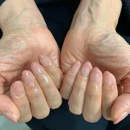 (ハンド オフ無)フレンチ(ベースカラーはクリア)