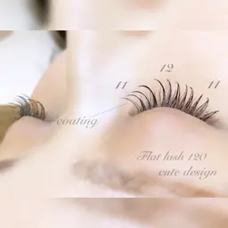 🧡120本🧡フラットラッシュ🏵️➕1100円で140本変更可能🍊追加料金無し🍊※必ず説明お読み下さい