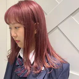 ハイトーンダブルカラー💙トリートメント