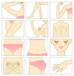 女性全身＋顔＋VIO(フルコース)