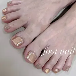 【ご新規様】オフ無料✨定額フットジェルネイル✨