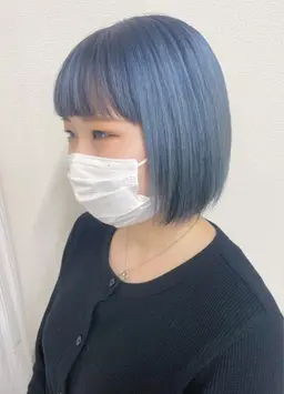🧸【モデル】ダブルカラー+トリートメント ※平日限定、ショートから鎖骨までの長さの肩限定 ¥8,900