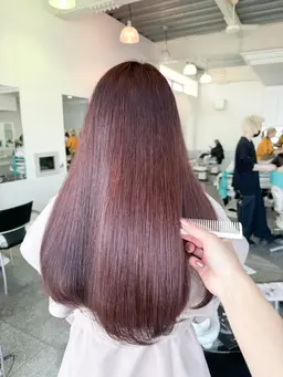 カット＋美髪ストレート