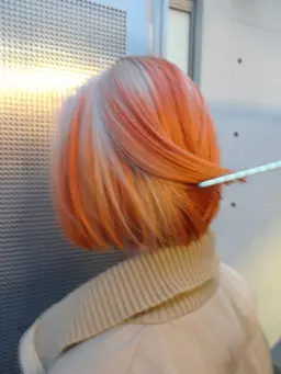 🌟ブリーチ+デザインカラー＋2stepトリートメント🦖ᩚ🍭ᩚ