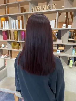 カット+髪質改善カラー+Aujuaトリートメント🎈ロング料金なし