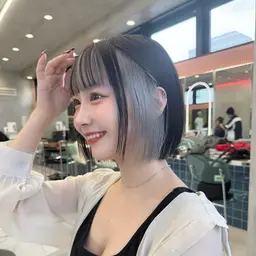 💓卒業カラークーポン💓インナーカラー(ブリーチ１回)+カラー+髪質改善トリートメント