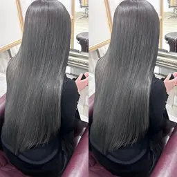 髪質改善ストレート+カット+aujuaトリートメント