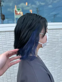 【 ケアブリーチ 】カット＋インナーカラー＋最高級イオンケアプロTR