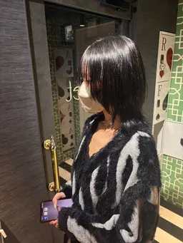 レディースカット【ボブ】19時以降のみのモデルメニュー5センチ以上カット