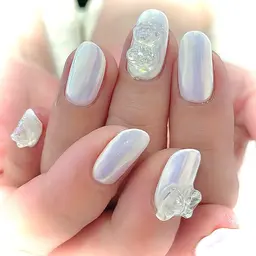 大人気♪ミラーネイル（付け替えオフなし）