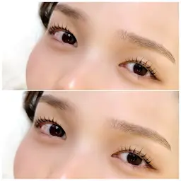 【大人気】まつ毛パーマ(上)+美眉アイブロウwax°ʚ🎀ɞ°.