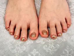 【オフ込】フットジェル👠ワンカラー(アート追加可能💎)