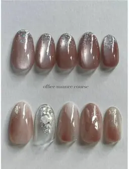 【オフ込み】5種から選べるシンプル上品🪽オフィスネイル💅