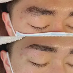 men’s アイブロウwaxスタイリング⚠️自己処理を3週間以上されていない方のみ🫰男性スタッフの施術になります