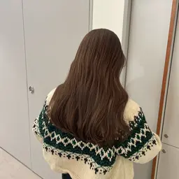 【12,1月限定✨】ブリーチなしダブルカラー+トリートメント 透明感カラー、暖色お任せください