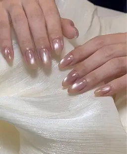 ワンホン水光マグネットネイル