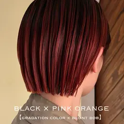 ⌇cut ✂︎🍭+ color🥣＋グラデーションカラー🌈⌇